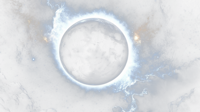 a black and white image of the moon in space