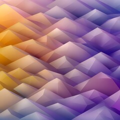 Obraz premium Abstract Geometric Mountain Range
