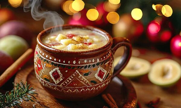 ponche navide&ntilde;o mexican cocktail punch video