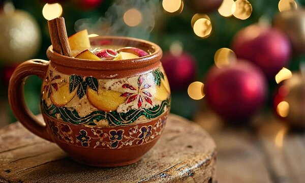ponche navide&ntilde;o mexican cocktail punch video