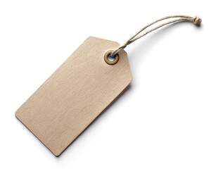 Fototapeta premium tag on white background generative ai