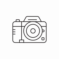 camera photo capture icon vector sign