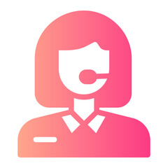 reporter gradient icon