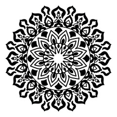 Floral mandala design Mandala art