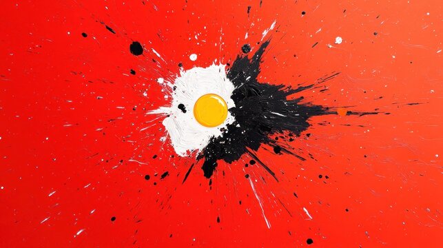 Symphony of Chaos: Abstract Expressionism Energy