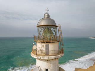 Faro de Trafalgar en Barbate, Cadiz, Andalucia