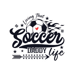 Living that soccer daddy life soccer season