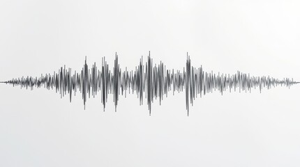 Vibrating Signal: A seismograph recording captures ground movement, depicted in an abstract waveform graph.