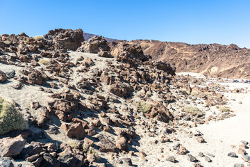 Lava Fields, Pumice Volcano Stones Texture, Volcanic Pumice Pattern, Pieces of Lava, Basalt Extrusive Igneous Rock
