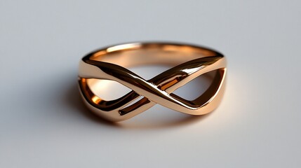Rose Gold Infinity Ring: A Symbol of Endless Love