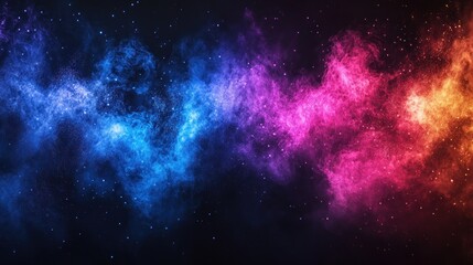Fototapeta premium Colorful Nebula Space Background