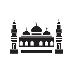  MOSQUE icon design template vector