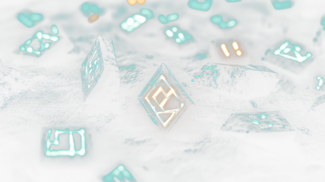 a close up of a diamond on a black surface