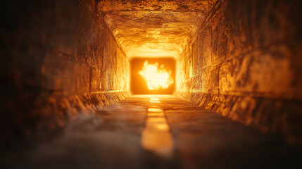 Fiery Furnace Tunnel: The intense heat concept 