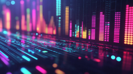 Futuristic abstract technology background for creative design, perfect for website headers, presentations