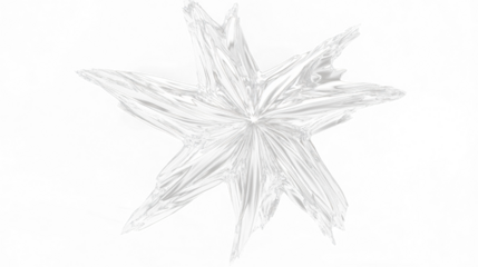 a black and white photo of a star