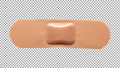 Medical adhesive plaster, High-Resolution Image of Medical Adhesive Bandage on transparent background, png, psd
