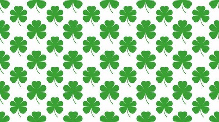 seamless shamrock background