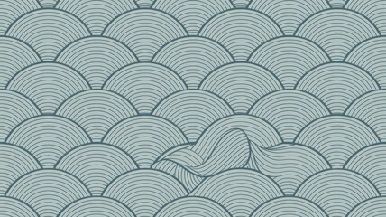 abstract seamless pattern with circles