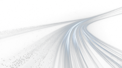 a long exposure shot of a highway at night