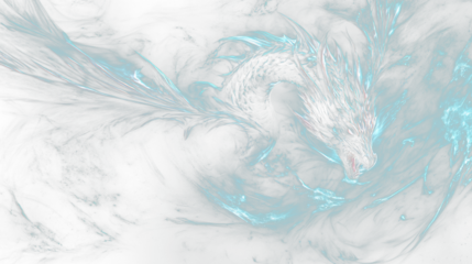 a dragon with wings flying through the air