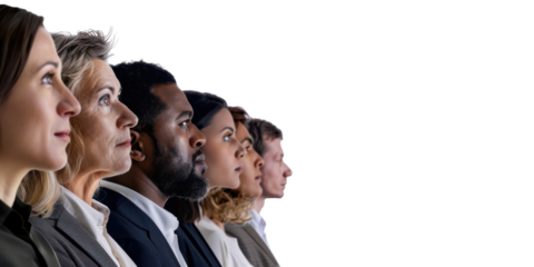 Global Team Collaboration: Virtual Meeting Connection on Large Screen