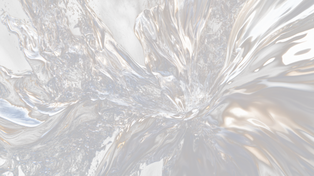 a black and white photo of water splashing