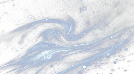 a black background with white swirls and stars