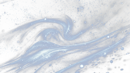 a black background with white swirls and stars