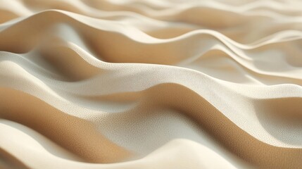 Obraz premium A neutral sand-colored background with soft shadow play, creating a peaceful and clean atmosphere 
