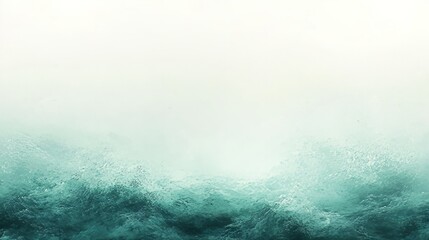 Fototapeta premium A pale mint green gradient fading into white, evoking a sense of serenity and minimalism 