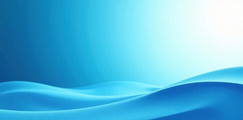 Obraz premium Deep azure fading into crisp white, seamless gradient, visual, media