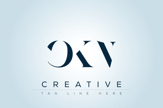 CKN abstract letter logo design. This logo is designed by three abstract letters. 