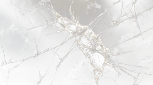 a broken window with a dark sky in the background