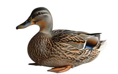 Female Mallard Duck Close up Profile Wildlife Photography Nature Image Bird Portrait Feathered Creature
