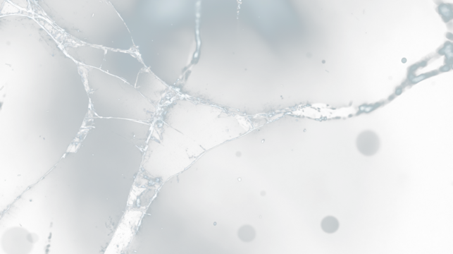 a broken window with water droplets on it - Powered by Adobe