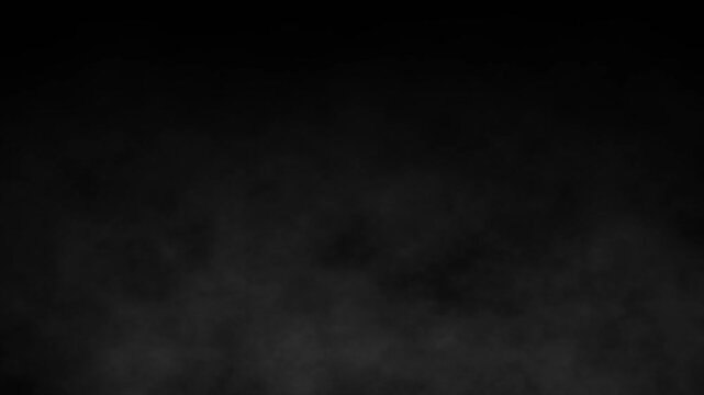 Atmospheric Smoke, Fog, cloud background animation. Gray and White Smoke motion graphics. sense of space 4k video footage.