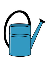 Watering can illustration