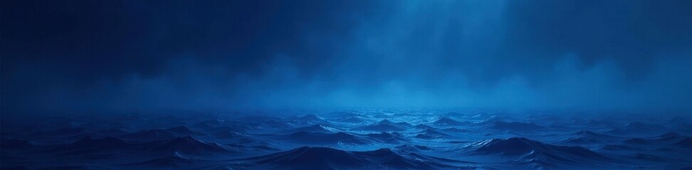 Fototapeta premium Vast, inky navy blue expanse, graduating to lighter shades , atmosphere, indigo, sky texture