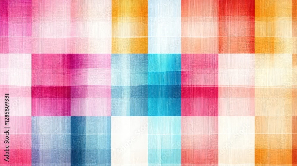 Poster Vibrant Colorful Abstract Background with Soft Light Patterns