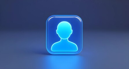 Modern User Icon &ndash; Minimalist Profile Avatar in Stylish and Professional Design