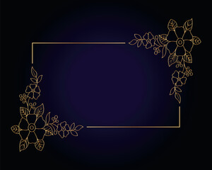 Vector tropical flowers. Floral botanical flower. Isolated illustration element. Vector wildflower for background, texture, wrapper pattern, frame, or border.