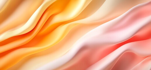 Obraz premium Smooth fabric folds gradient