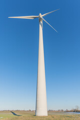 wind turbine in the field