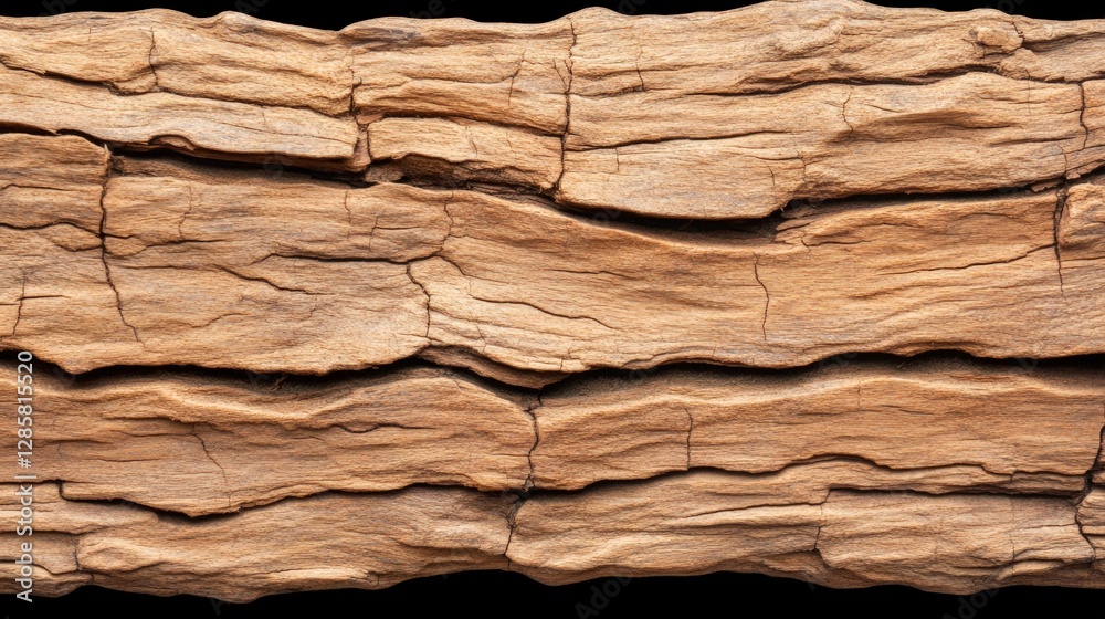 Poster detailed texture of weathered wood with cracks and surface patterns