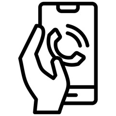 Telephone Moblie Icon