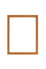 Obraz premium Elegant, light wood frame creating an open portal for art, photographs, or cherished memories to shine.