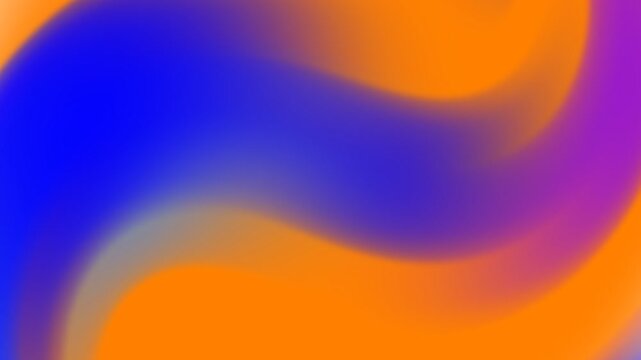 Blue Purple orange gradient Play button overlay on vibrant blue and orange gradient backdrop; ideal for media player apps, video content, web design projects.