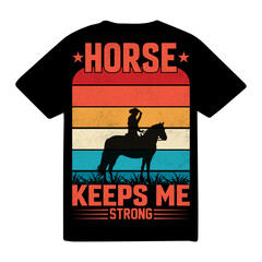 Horse keeps me strong