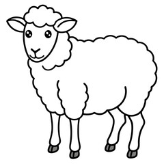 Sheep Silhouette Art